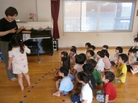 ◎リトミック活動（３．４．５歳児）